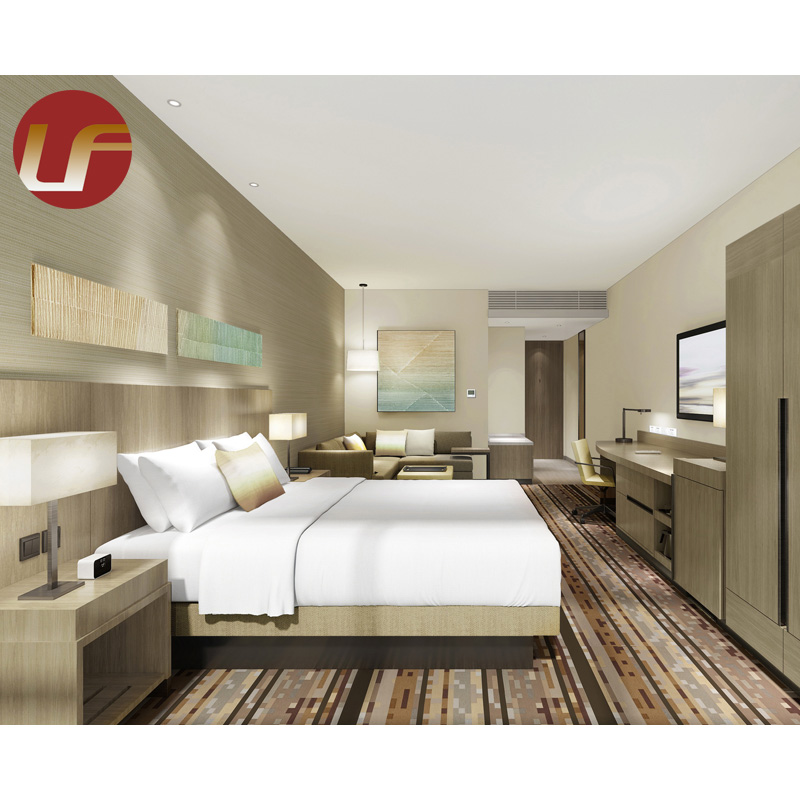 Venta al por mayor Apartamento Estilo moderno Villa Juegos de dormitorio Muebles de hotel