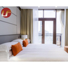 Emprender proyectos de hotel Personalizar juegos de dormitorio de hotel de cama de muebles de suite de hotel de madera moderna