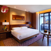Muebles de dormitorio Casa de lujo de madera King Size Queen Leather Hotel Bed Room Sets