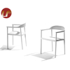 Juegos de jardín de ocio Sling Back Outdoor Chair Frame Rattan Swing Foshan muebles