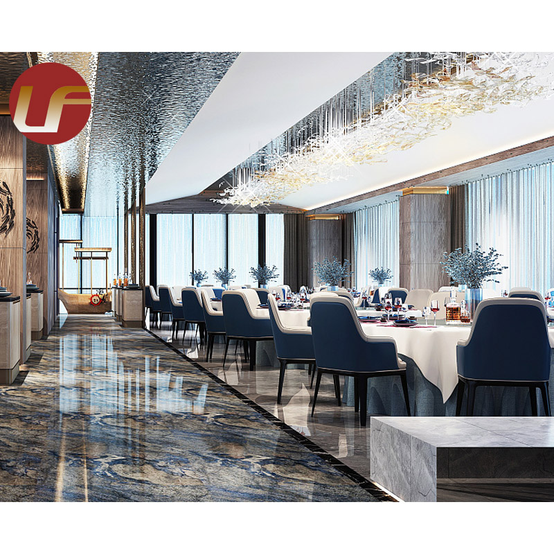 Nuevo diseño comedor redondo restaurante cafetería muebles mesas y sillas para restaurante en Hotel y cafetería