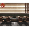 Muebles de restaurante hechos a medida Conjunto de madera Muebles de restaurante modernos