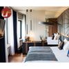 Fabricante profesional de muebles de hotel Juego de muebles de dormitorio de hotel moderno personalizado para proyecto de hotel de 4-5 estrellas