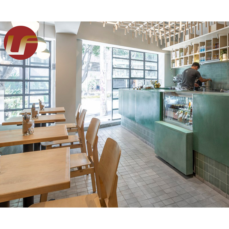 Proyecto de restaurante moderno Muebles Bar Cabina Sofá Sillas Asientos Cafetería Restaurante Muebles