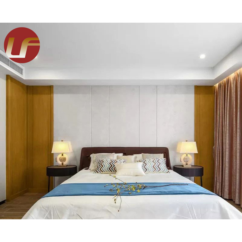 Venta caliente 4-5 estrellas Fabricantes modernos de muebles de hotel para muebles de hotel King Size Juego de dormitorio