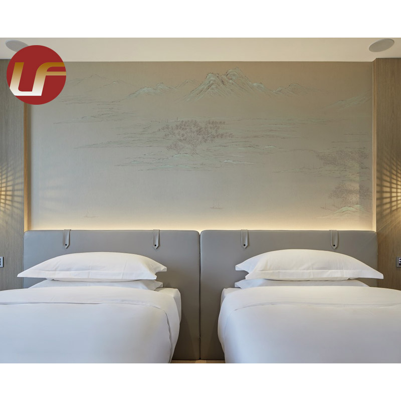 Fábrica de China ODM/OEM Juego de muebles de dormitorio de rey californiano de estilo real de hotel de cinco estrellas