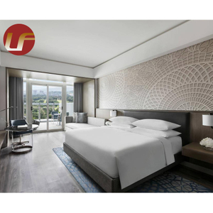 Paquete de muebles de dormitorio de hotel de hospitalidad comercial de lujo moderno de cinco estrellas