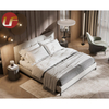 Juegos de dormitorio de madera personalizados de fábrica y juego de muebles de dormitorio de diseño moderno de alta calidad Queen King Size