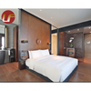 Proveedor de muebles de la mejor marca de China Panel de madera personalizado Juego de muebles de dormitorio de hotel moderno