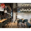 Muebles de restaurante Sofá con respaldo alto Asientos modernos