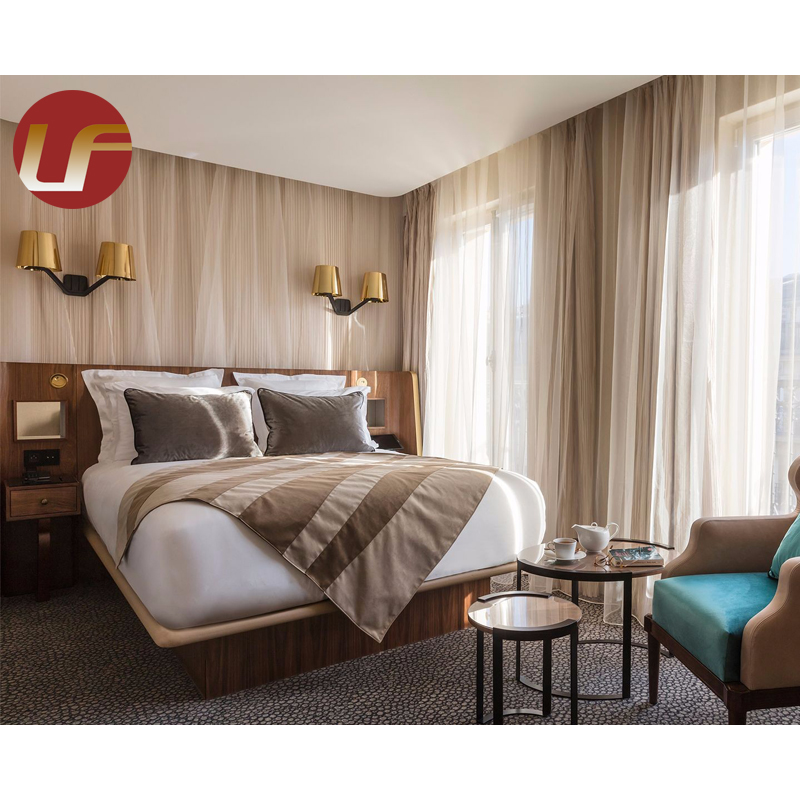 Los muebles del sitio de la cama del hotel del mesón fijan los muebles del hotel de Marriot de la venta al por mayor de lujo de cinco estrellas