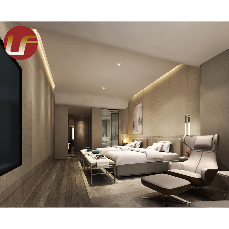 Casa prefabricada modularmente de lujo para muebles de apartamento de dormitorio de villa