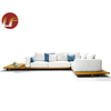 Juego de sofás de 7 plazas para exteriores, muebles de jardín, chaise longue, muebles de jardín
