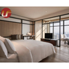 Sistema de dormitorio de madera modificado para requisitos particulares del hotel del proyecto del hotel con los muebles de la habitación de hotel de lujo