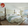 Muebles de dormitorio de hotel de habitación gigante de cinco estrellas de moda profesional personalizada