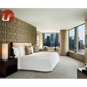 Juego de dormitorio de hotel personalizado moderno Diseño de dormitorio Ritz Carlton para fabricación